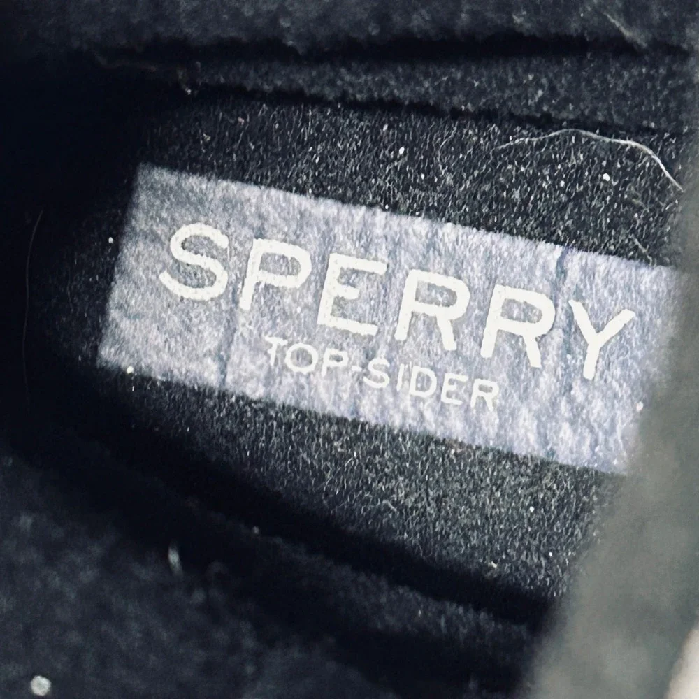 Sperry Womens‎ Duck Boots Plaid Wool Blend Side Zip Waterproof Winter Sz 9